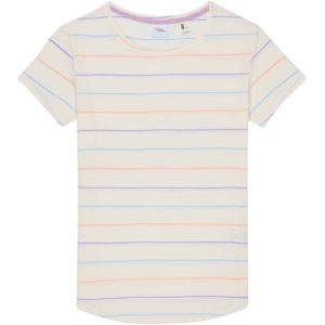 O'Neill LW STRIPE LOGO T-SHIRT béžová XL - Dámské tričko