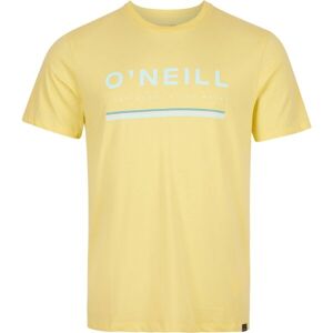 O'Neill ARROWHEAD T-SHIRT Pánské tričko, Žlutá,Světle modrá, velikost XL
