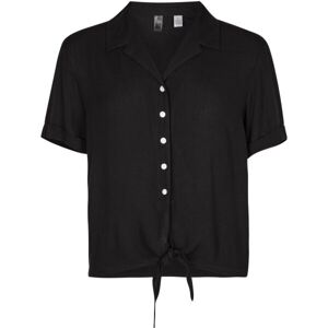 O'Neill CALI WOVEN SHIRT Dámská košile s krátkým rukávem, černá, velikost M