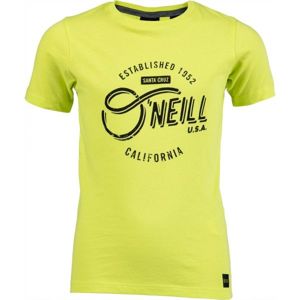 O'Neill LB CALI T-SHIRT světle zelená 164 - Chlapecké tričko