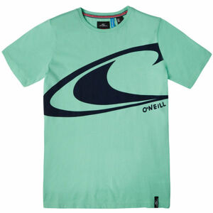 O'Neill LB WAVE SS T-SHIRT Chlapecké tričko, Světle zelená,Černá, velikost 140