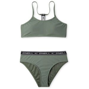 O'Neill SPORTCLUB BIKINI Dívčí dvoudílné plavky, světle zelená, velikost 164