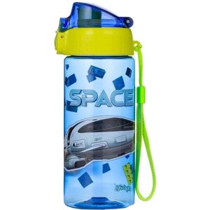 Oxybag SPACE 500 ML Dětská plastová láhev na pití, tmavě modrá, veľkosť 500 ML