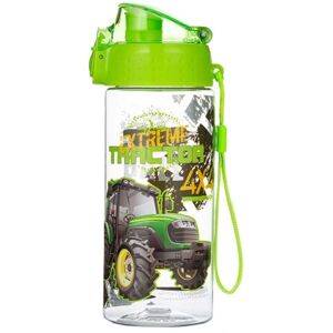 Oxybag TRAKTOR 500 ML Chlapecká plastová láhev na pití, zelená, velikost