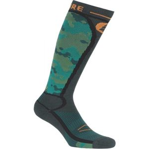 Picture CRISIS zelená 41/43 - Lyžařské ponožky