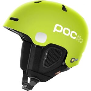 POC POCITO FORNIX FLUORESCENT světle zelená (55 - 56) - Dětská lyžařská helma