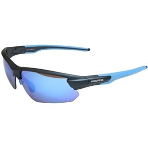 PROGRESS SAFARI Sportovní sluneční brýle, tmavě modrá, veľkosť UNI