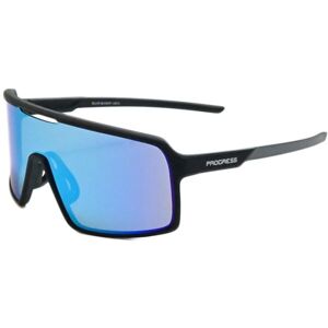 PROGRESS VISION Sportovní sluneční brýle, černá, veľkosť UNI
