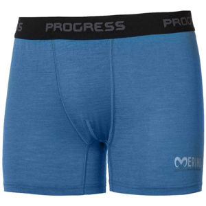 Progress MRN BOXER Pánské funkční boxerky, Modrá,Černá, velikost XXL