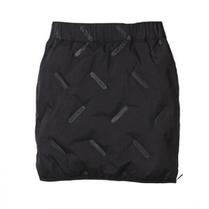Progress PAGANELLA Dámská zimní zateplená sukně, černá, velikost XL