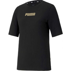 Puma MODERN BASICS TEE Dámské triko, černá, velikost L