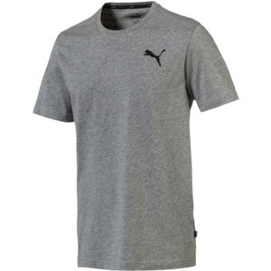 Puma ESS SMALL LOGO TEE šedá XL - Pánské sportovní triko