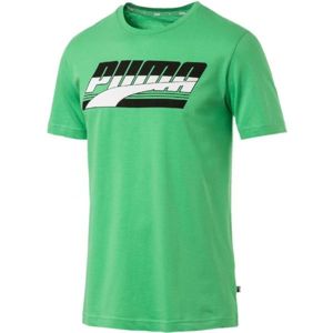 Puma REBEL BASIC TEE zelená XXL - Pánské triko