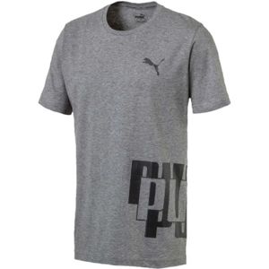 Puma MODERN SPORTS ADVANCET TEE tmavě šedá XL - Pánské triko