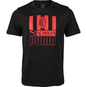 Puma ACM FTBLCORE TEE Pánské triko, černá, velikost S