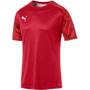 Puma CUP TRAINING JERSEY červená M - Pánské sportovní triko