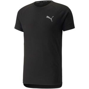 Puma EVOSTRIPE TEE Pánské triko, černá, velikost XXXL