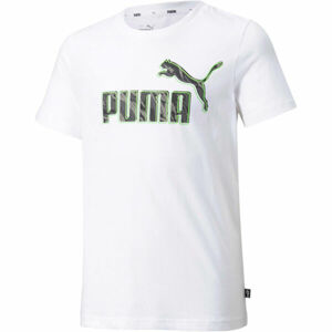 Puma GRAPHIC TEE B Chlapecké triko, bílá, velikost 152