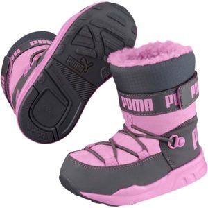 Puma KIDS TRINOMIC BOOT PS růžová 2 - Dětská zimní obuv
