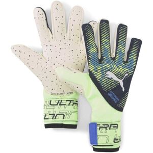 Puma ULTRA ULTIMATE 1 NC Pánské brankářské rukavice, světle zelená, velikost 10