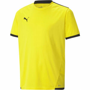 Puma TEAM LIGA JERSEY JR Juniorské fotbalové triko, žlutá, velikost 140