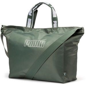 Puma WMN COR NOW SHOPPER tmavě zelená UNI - Dámská taška