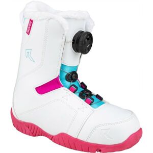 Reaper BONKY Dětské snowboardové boty, bílá, velikost 34