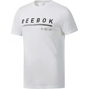 Reebok GS ICONS TEE bílá M - Pánské triko