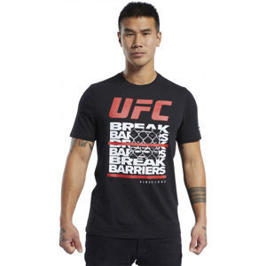 Reebok UFC FG CAPSULE T černá XL - Pánské triko