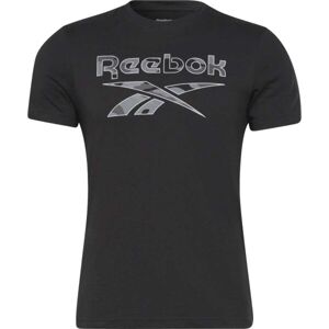 Reebok REEBOK ID CAMO T-SHIRT Pánské triko, černá, velikost M
