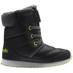 Reebok SNOW PRIME zelená 11.5 - Dětské zimní boty