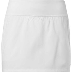 Reebok WOR VECTOR SKORT Dámská sportovní sukně, bílá, velikost M