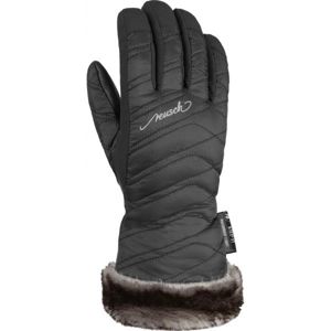 Reusch AUDREY R-TEX XT Dámská lyžařská rukavice, šedá, velikost 7