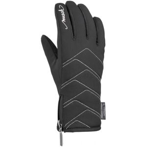 Reusch LOREDANA TOUCH-TEC Dámské lyžařské rukavice, černá, veľkosť 6
