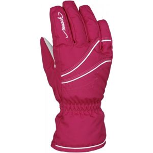 Reusch MALINA 13 růžová 7.5 - Dámské lyžařské rukavice