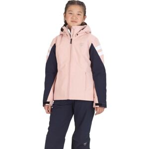 Rossignol SKI JKT Dívčí lyžařská bunda, růžová, veľkosť 8