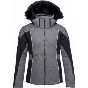 Rossignol W SKI HEATHER JKT Dámská lyžařská bunda, tmavě šedá, velikost