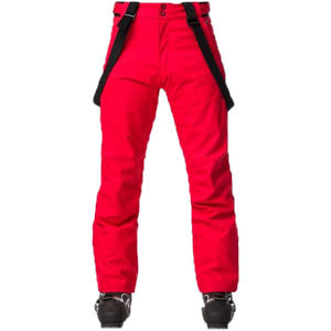 Rossignol SKI PANT Pánské lyžařské kalhoty, červená, velikost L