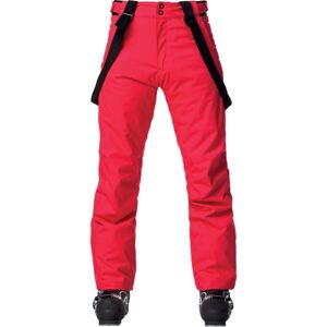 Rossignol SKI PANT Pánské lyžařské kalhoty, červená, velikost L
