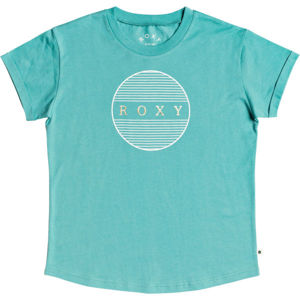 Roxy EPIC AFTERNOON CORPO Dámské triko, Tyrkysová,Bílá, velikost XS