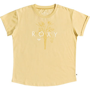 Roxy EPIC AFTERNOON LOGO Dámské tričko, žlutá, velikost S