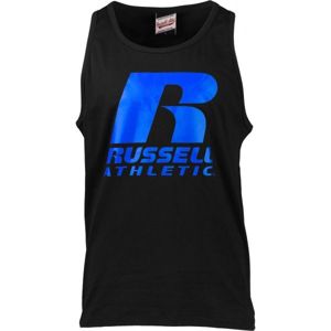 Russell Athletic LARGE PRINTED SINGLET černá S - Pánské tílko