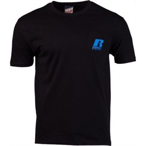 Russell Athletic POCKET TEE černá L - Pánské tričko