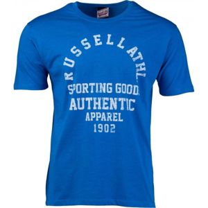 Russell Athletic SPORTING GOODS TEE modrá XL - Pánské tričko