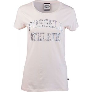 Russell Athletic CLASSIC PRINTED béžová S - Dámské tričko