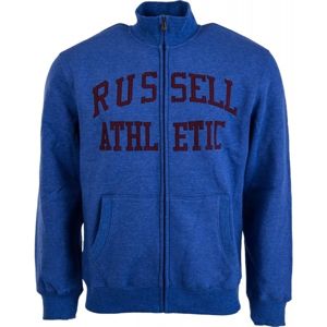 Russell Athletic ARCH LOGO modrá S - Pánská moderní mikina