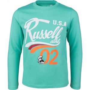 Russell Athletic DÍVČÍ TRIKO světle zelená 152 - Dětské tričko