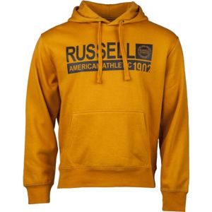 Russell Athletic PÁNSKÁ MIKINA žlutá XXL - Pánská mikina