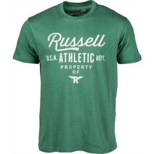 Russell Athletic CORE PLUS zelená XL - Pánské tričko
