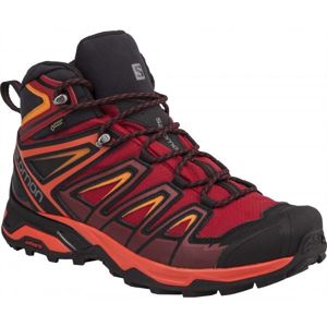 Salomon X ULTRA 3 MID GTX červená 11.5 - Pánská hikingová obuv